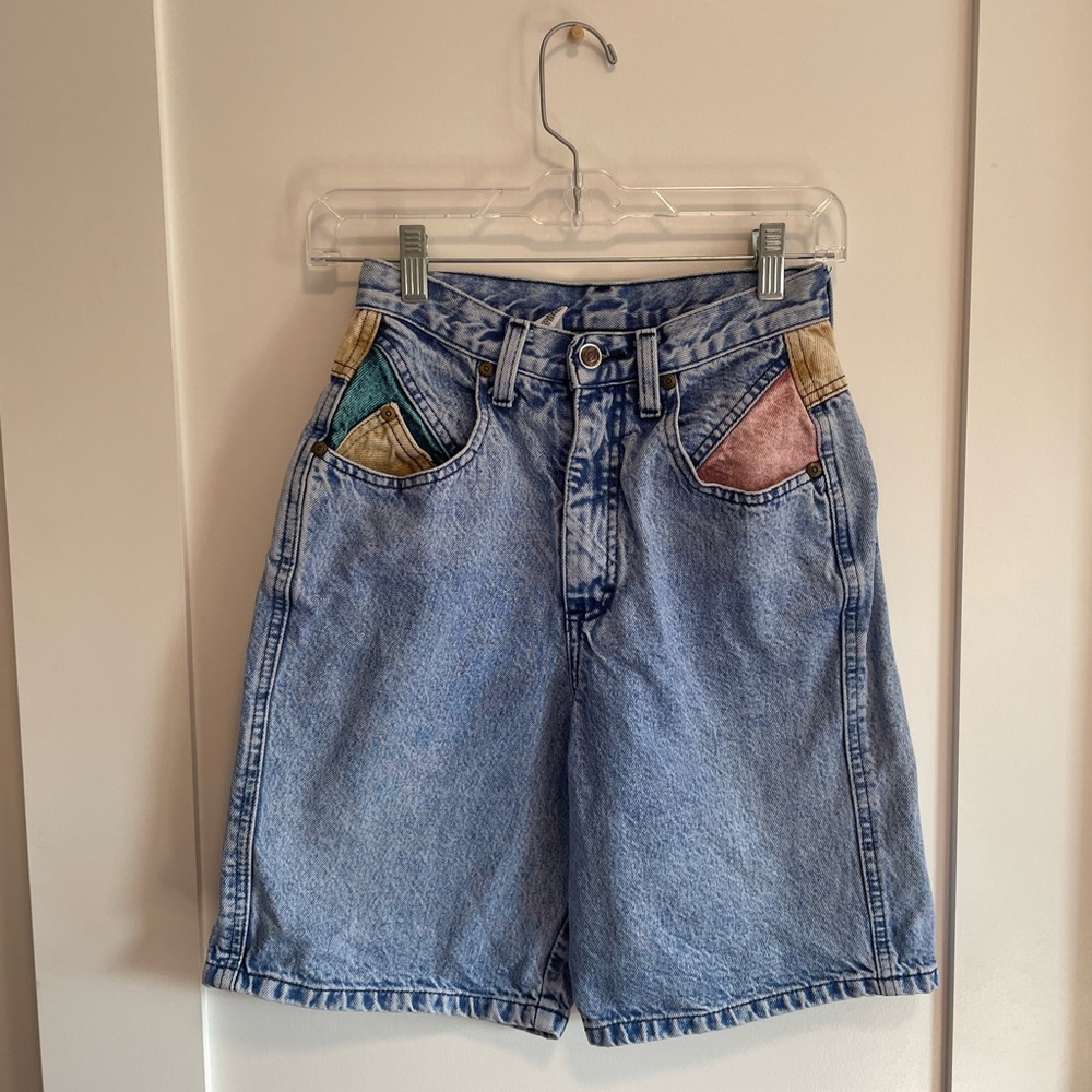 Vintage Zena MultiColor High Waisted Jorts